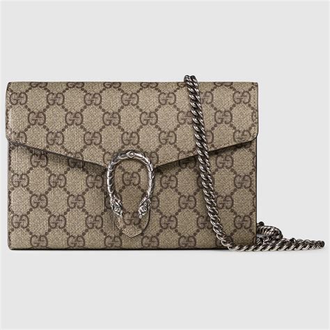 gucci dionysus bag floral wallet on chain|gucci interlocking wallet.